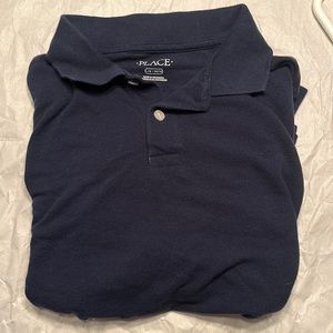 Boys long sleeve childrens place polo size 10/12